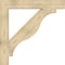 Ekena Millwork Funston Block Rough Sawn Bracket, Douglas Fir, 6"W x 46"D x 46"H BKT06X46X46FST05RDF - alternate 4